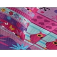 thumbnail image 4 of Ambesonne Owl Quilted Bedspread Set 3 Pcs, Cartoon Owls and Flowers, King Size, Multicolor, 4 of 5