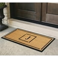thumbnail image 2 of A1 Home Collections Hand-Crafted Rubber Coir Doormat Double/Single Door Mat for Outdoor 24x48 inch, 2 of 7
