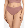 thumbnail image 2 of Fit for Me by Fruit of the Loom Women's Plus Size Seamless Thong, 2-Pack, Sizes 1X-4X, 2 of 8
