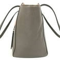 thumbnail image 3 of Pre-Owned GUCCI 354408 Two-Tone Logo Swing Tote Bag, Leather Shoulder Gray, Men's and... (Fair), 3 of 17