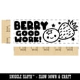 thumbnail image 2 of Berry Good Work Berries Teacher Student School Self-Inking Rubber Stamp Ink Stamper - Red Ink - Large 2-3/4 Inch, 2 of 7