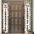 thumbnail image 5 of Merrystorm Holy Cow I Graduated Decoration Holy Cow I Graduated Outdoor Porch Signs Banner We Are so Proud of You Banner Highland Cow 2025 Graduation Decorations Kids Kindergarten Graduation Supplies, 5 of 6