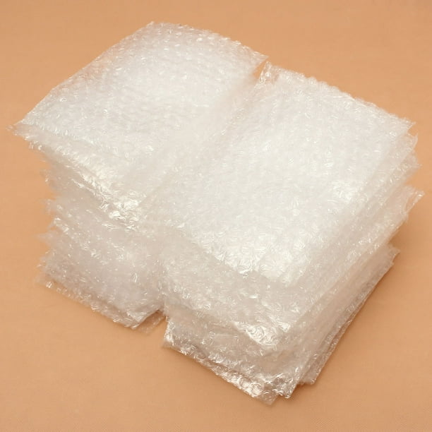 20PCS Recyclables Enveloppes de Sachet d'Emballage à Bulles Transparentes