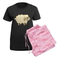 thumbnail image 5 of CafePress - Shee Pajamas - Women's Short Sleeve Print T-Shirt and Pants Dark Cotton Pajama Set, 5 of 7