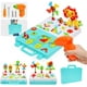 thumbnail image 5 of Juego de taladro eléctrico 4 en 1 de 310 piezas, rompecabezas creativos, juguete de construcción con taladro eléctrico y tablero de clavijas, juguete educativo para niños y niñas., 5 of 5