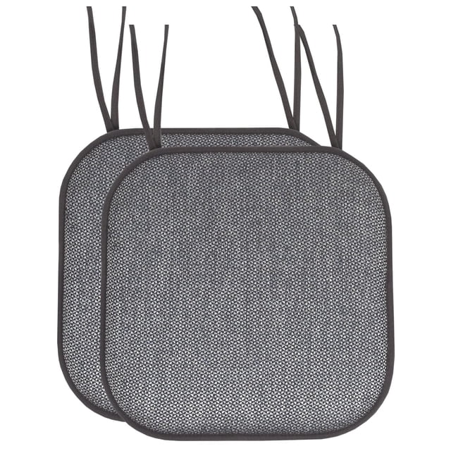 Cojín para silla Sweet Home Collection, espuma viscoelástica, 40 x 40 cm