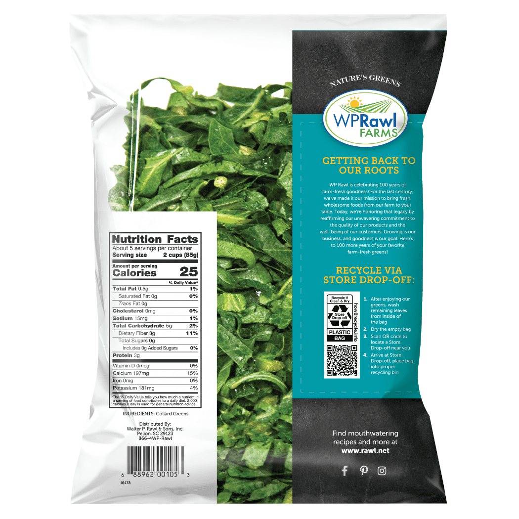 Fresh Shredded Collard Greens, 32 oz