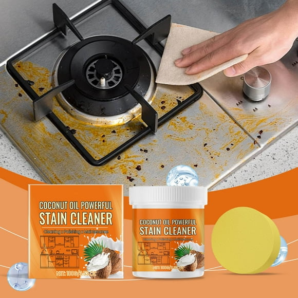 Ihhxbz Home Multi-purpose Cleaning Paste Kitchen Hood Living Room Bathroom Stain Removal Paste