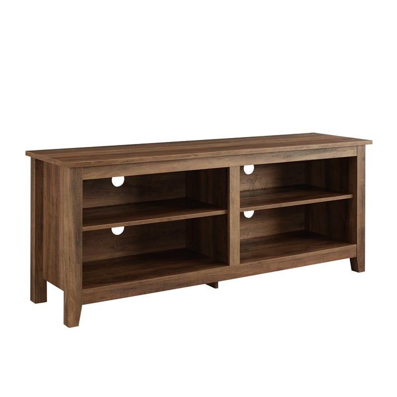 Details about   TV Entertainment Center Unit Stand Storage Cabinet Wood Console 70 inch Brown 