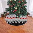 thumbnail image 2 of FMSHPON Vector Abstract Xmas Christmas Tree Skirt Stand Mat for Holiday Party Decoration Indoor Outdoor 48 inches, 2 of 3