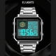 thumbnail image 2 of SKMEI Relojes de pulsera, relojes de 30 metros Reloj impermeable Todos los 2033 30 m 2033 Relojes Cuenta regresiva Reloj de alarma 30 m Reloj de cuenta regresiva a prueba de agua Reloj, 2 of 8