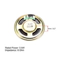 thumbnail image 3 of 0.5W 8 Ohm Micro Internal Speaker Magnet Loudspeaker 40mm Dia 4PCS, 3 of 3