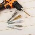 thumbnail image 6 of Uxcell 304 Stainless Steel Bore Brush Cleaning Twisted Wire Brush with Handle 1/4" Hex Shank for Tubes Ports Bearings Silver 15mm 1pcs, 6 of 6