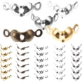 thumbnail image 4 of MANLINGDA 1000pcs Calotte Ends Clamshell Knot Covers for Jewelry Making, 4 of 6