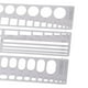 thumbnail image 4 of La Herramienta de Modelo de Metal MagiDeal El Bloque de Formación de Plata 13x2cm Herramientas, 4 of 7