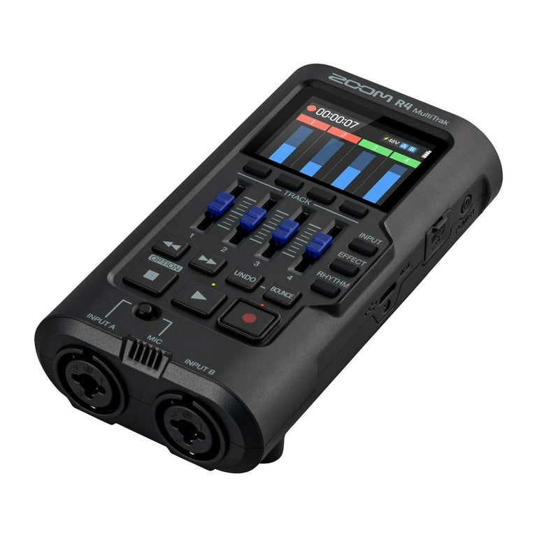 ZOOM R4 MultiTrak ※オマケ128GmicroSD付き Zoom R4 MultiTrak Recorder - Walmart.com