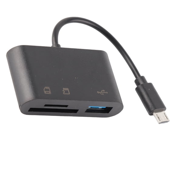 Lector De Tarjetas De Almacenamiento, Lector De Tarjetas USB De Material ABS Para Dispositivo