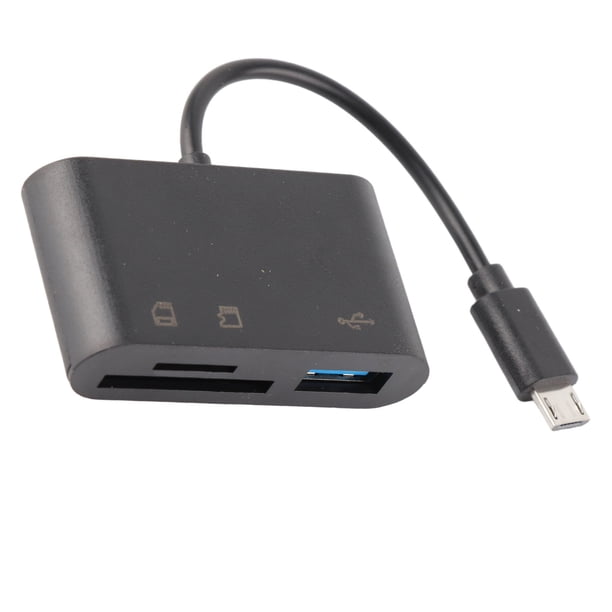 Lector De Tarjetas De Almacenamiento, Lector De Tarjetas USB De Material ABS Para Dispositivo
