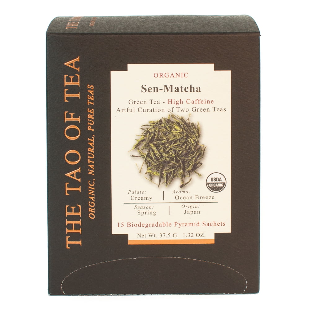 The Tao of Tea, Organic SenMatcha Tea, 15 Ct Tea Bags