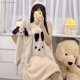thumbnail image 4 of Sanrio Kuromi-Toalla de baño con estampado de dibujos animados, albornoz absorbente de agua para niñas dulces, estilo japonés, nueva falda de baño de tendencia linda, Y2k, 4 of 7