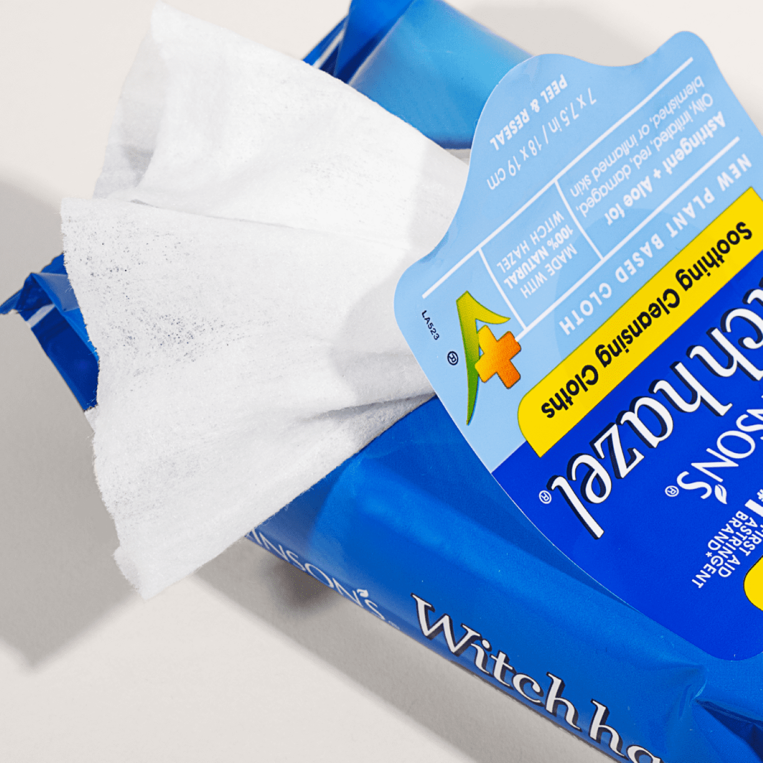 (2 pack) T.N. Dickinson's Witch Hazel Cleansing Cloths, 25 Count