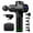Black, variant on Fascial Massage Gun Electric Percussion Pistol Massager For Body Neck Back Deep Tissue Muscle RelaxationFitness
