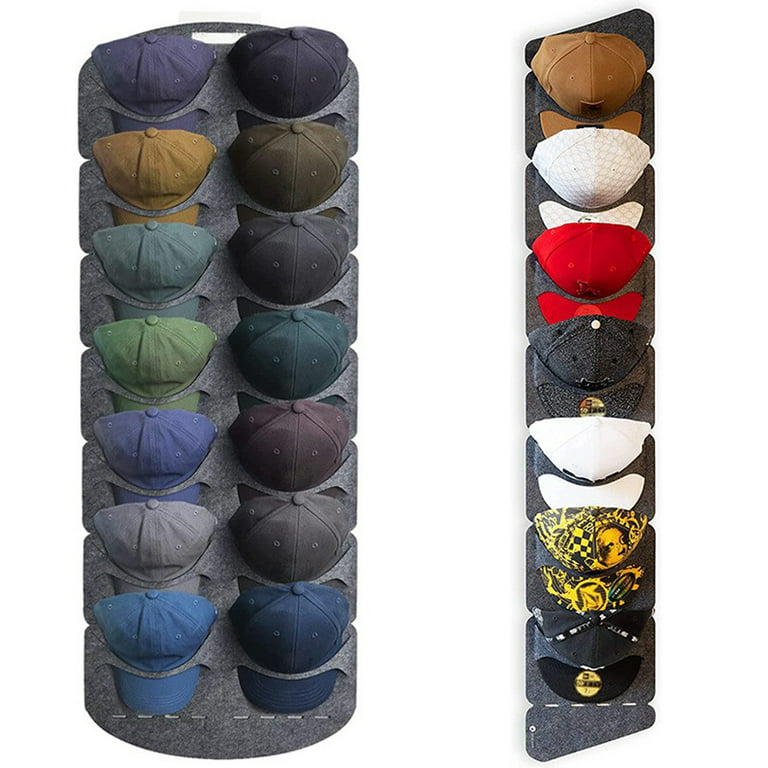 OYANI-DECORATION Hat Rack for Baseball Caps - Yellow ABS Apple Hat
