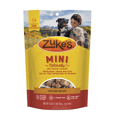 Zuke's Mini Naturals Chicken Recipe Dog Treats, 16 oz