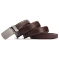 thumbnail image 5 of Mens Genuine Leather Ratchet Belts Adjustable Automatic Buckle Size 30-40 Brown, 5 of 8