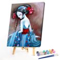thumbnail image 1 of Pintura al óleo de niña bailando por números, imagen para colorear DIY para adultos, niños, artesanía Likrtyny decoración de arte, 1 of 9