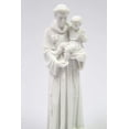 thumbnail image 4 of 6" Saint St Anthony De Padua White Statue Sculpture Vittoria Collection Made in Italy, 4 of 8