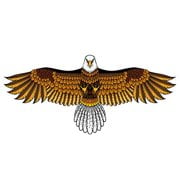 Mint's Colorful Life Eagle Kite for Kids Adults with 60" Wingspan, Polyester Material