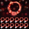thumbnail image 1 of Guirnalda de luces LED AIKEI, color rojo, impermeable, 2 m, 20 luces, paquete de 12, 1 of 6