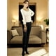 thumbnail image 2 of Sueter Ligero Dama Blusa Manga Larga Mujer Sueteres Sweaters UNITALLA, 2 of 5
