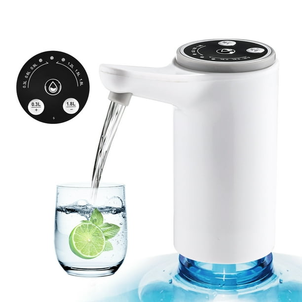 Anpro Water Pump Dispenser, Portable Electric Water Bottle Pump