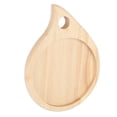 thumbnail image 2 of Cutting Board, Wooden Portable Round Charcuterie Board Small With Hanging Hole For Picnic, 2 of 8