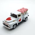 thumbnail image 5 of Gaiwos Valentines Day Vintage Car Figurine 5 inches, Farmhouse Vintage Mini Truck with Flowers, for Home Wedding Engagement Favors Valentines Day Gift, 5 of 6