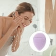 thumbnail image 5 of Unique Bargains 1 Pc Reusable Sponge Face Scrubber for Removing Makeup 5.12"x3.54"x0.71" Purple, 5 of 5