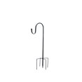 thumbnail image 3 of Shepherd Hook Stand Flowerpot Courtyard Stake Outdoor Garden With 5 Prong Base, 3 of 3