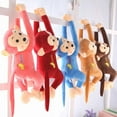 thumbnail image 3 of Bpyeka Plush Toys, 45cm Tailwind Monkey Car Hanging Ornament Collision Avoidance Monkey Doll Curtain Monkey Doll Birthday Gift, 3 of 6