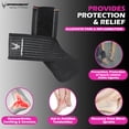 thumbnail image 2 of SPRINGBOK FITNESS Adjustable Ankle Wrap for Men and Women – Essential Support for Injury Recovery, Pain Relief, and All-Day Comfort in Daily Activities, 2 of 7