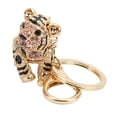 thumbnail image 4 of Rhinestone Keychain Tiger Keychain Three Dimensional Small Tiger Rhinestone Car Keychain Ladies Bag Ornaments Pendant, 4 of 7