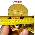 thumbnail image 4 of 2PC Set Acetylene And Oxygen Regulators Dual Gauge Cutting Torch Regulators Portable Size, 4 of 4