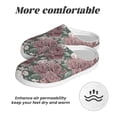 thumbnail image 6 of Picia Rose Flowers for Women's Lamb-hug Comfy Fleece House Slippers Memory Foam, Slip-on House Shoes Indoor Outdoor-46/47, 6 of 7