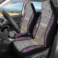 thumbnail image 2 of XYZCANDO 2 Piece Car Seat Covers for car Front Seats Car Front Seat Covers Breathable Stretchy, SUV Sedan Van Car Seat Covers Front Seats, Owl, 2 of 10