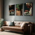 thumbnail image 4 of 3Pcs Fashion Black Woman Wall Art African American girl Wall Decor picture Hip Hop Music canvas Poster Prints for Living Room Bedroom DJ Studio Home Decoration Unframed, 4 of 6