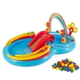 thumbnail image 1 of Intex Rainbow Ring Inflatable Play Center Pool with Fun Ballz, 100 Pack, 1 of 11