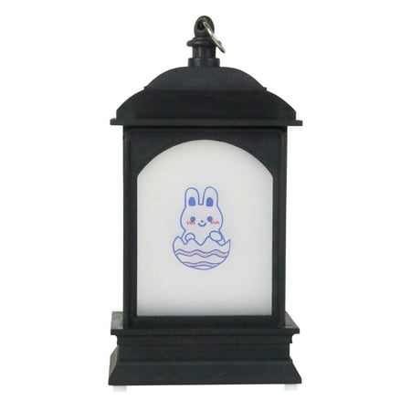 

Veki Printing Wind Lamps Long Glowing Ornament Rabbit Heating Easter Non Festival Decorative Lamp Lamp Lasting Wind Pendant Easter Decorative Desktop Ornament Cute Ornament Set