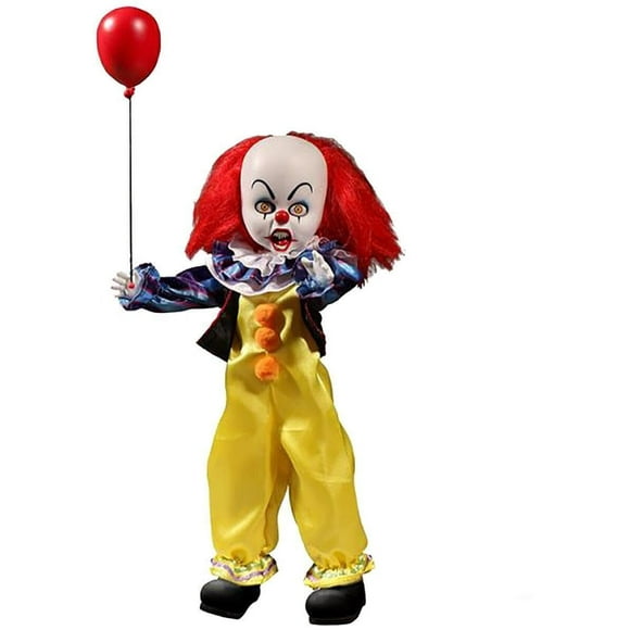 Muñeca Living Dead Mezco IT 1990 Pennywise de 25 cm articulada