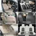 thumbnail image 6 of AFUNTIO Leather 5 Seat Covers for Infiniti 99% Models,Car Seat Cushions Full Set,Waterproof Car Sit Protectors,Nonslip Interior Accessories(White and Gray), 6 of 6